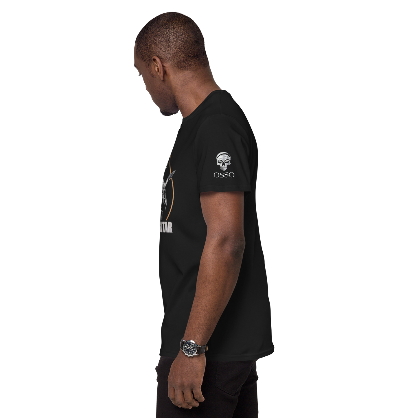 Camiseta premium de algodón para hombre