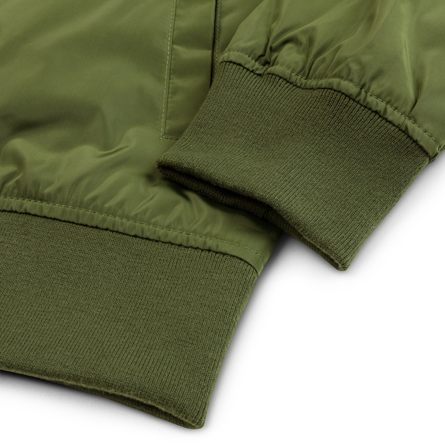 Chaqueta OSSO verde bomber reciclada premium