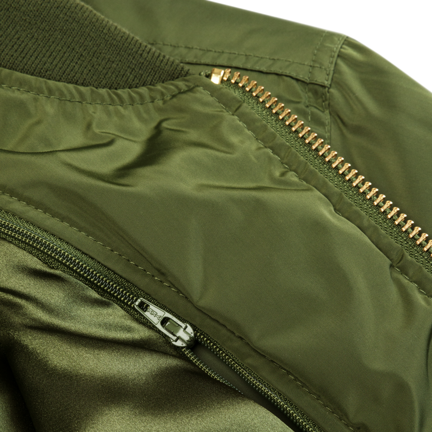 Chaqueta OSSO verde bomber reciclada premium