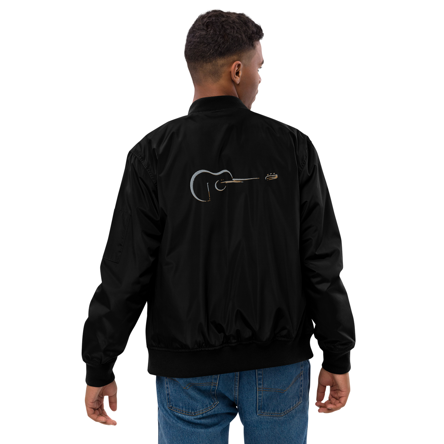 Chaqueta OSSO bomber reciclada premium negro