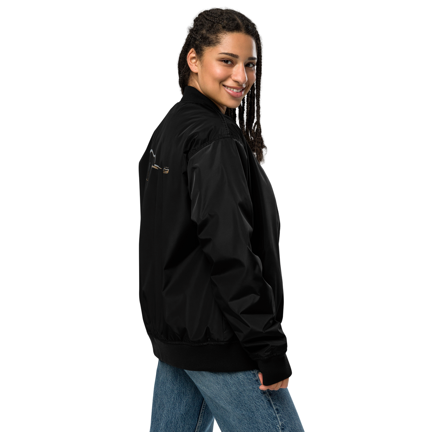 Chaqueta OSSO bomber reciclada premium negro