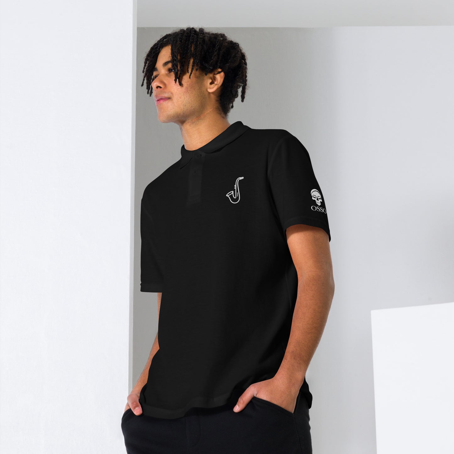 Polo de piqué OSSO saxo unisex