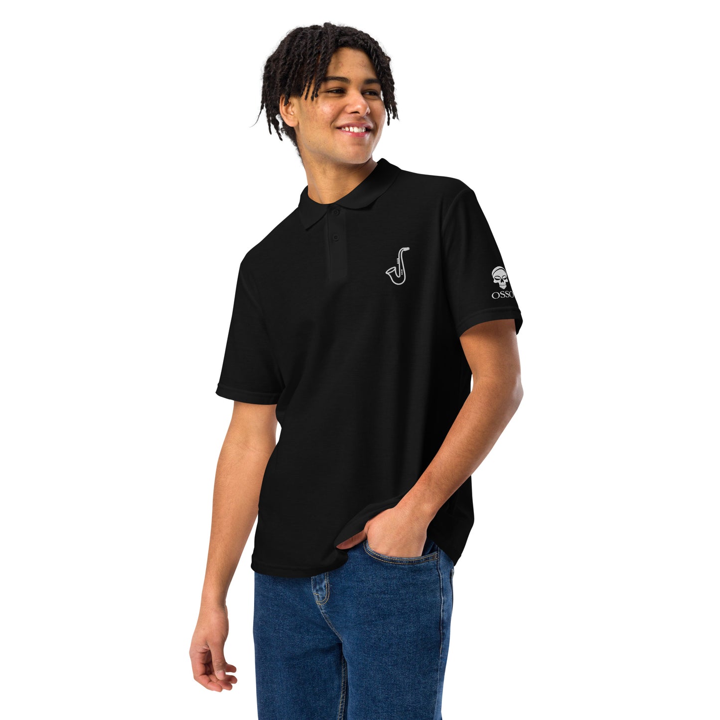 Polo de piqué OSSO saxo unisex