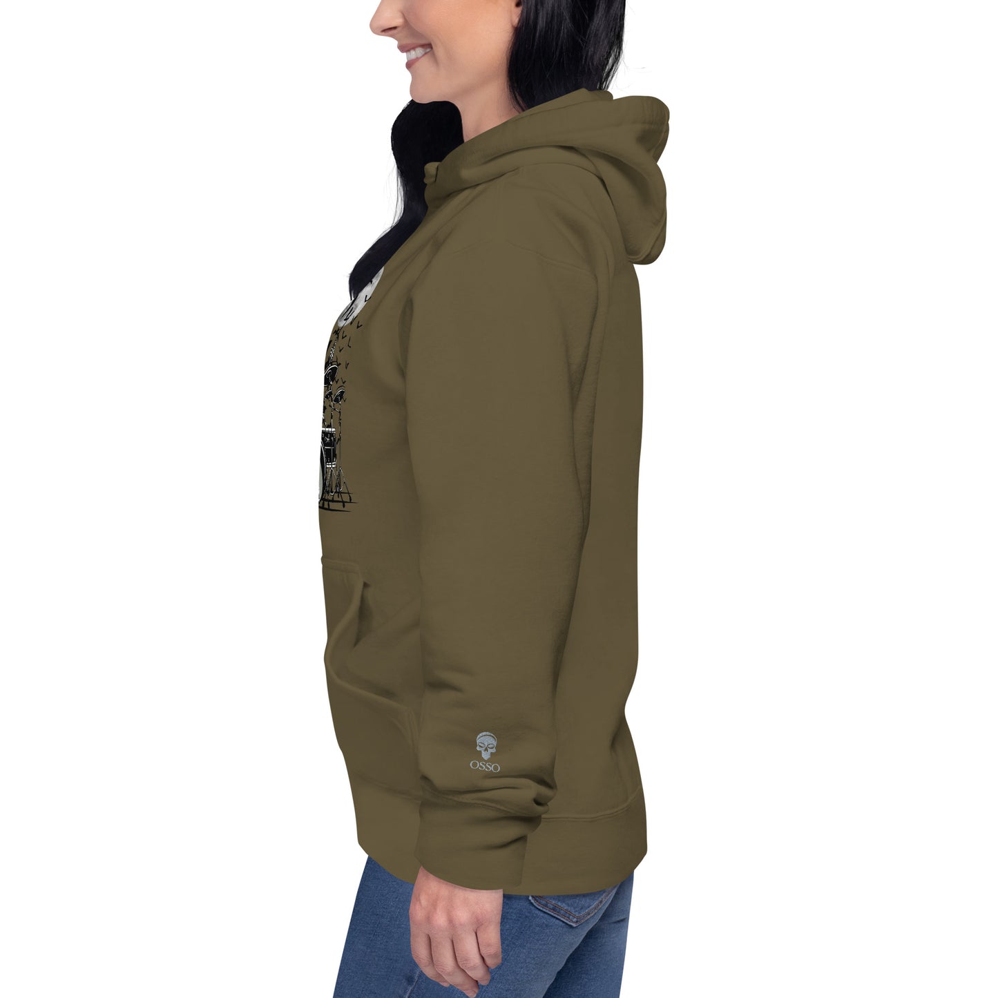 Sudadera osso con capucha unisex dr