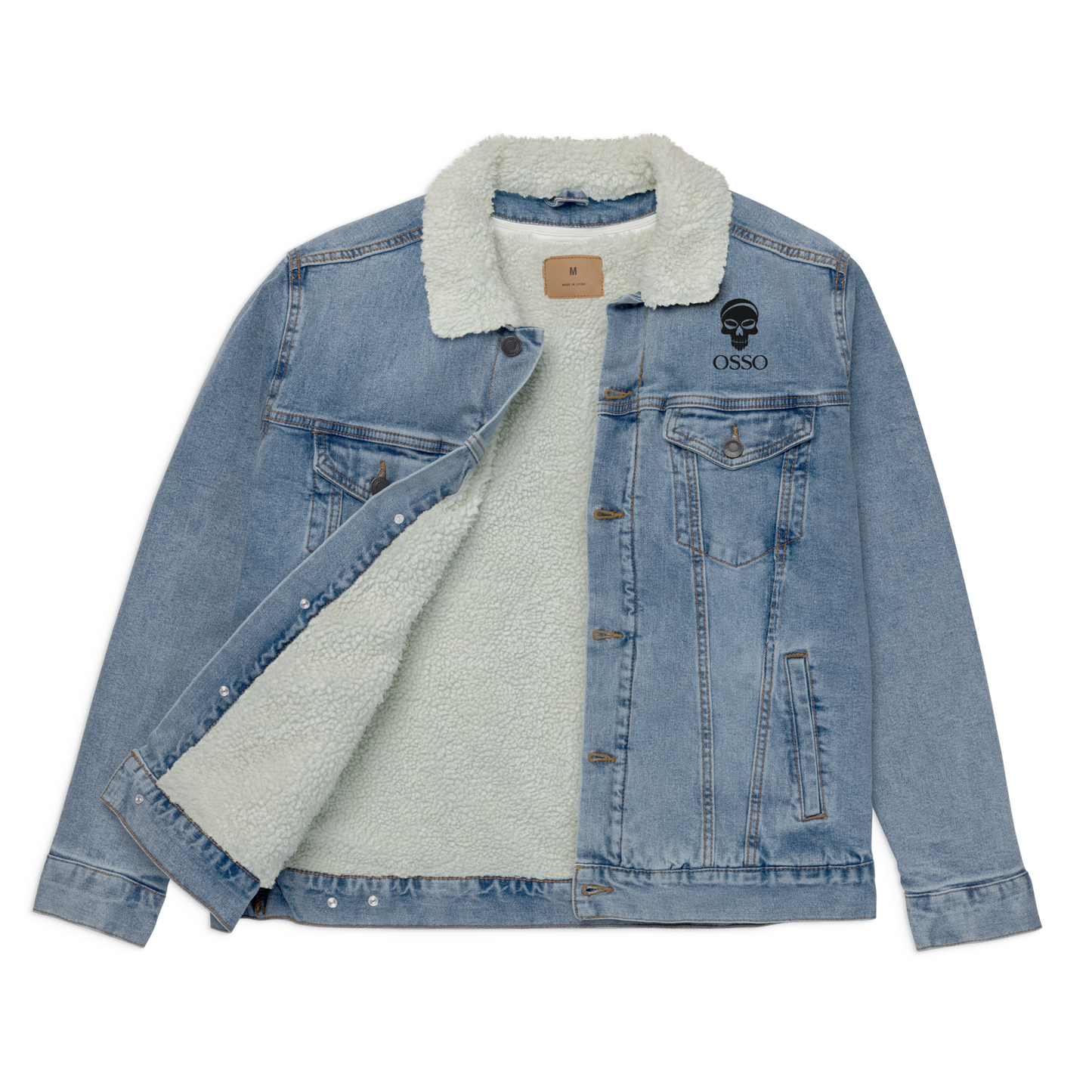 Chaqueta vaquera borreguillo OSSO unisex