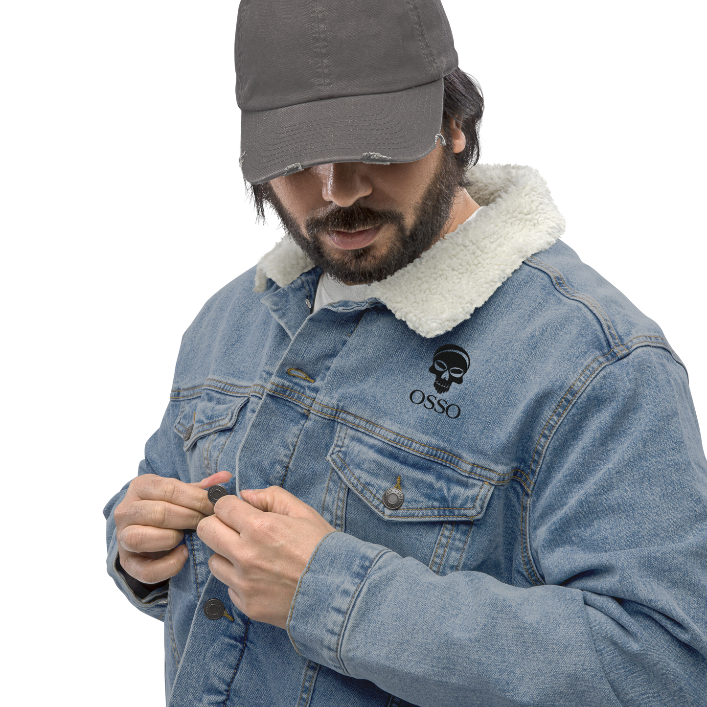Chaqueta vaquera borreguillo OSSO unisex