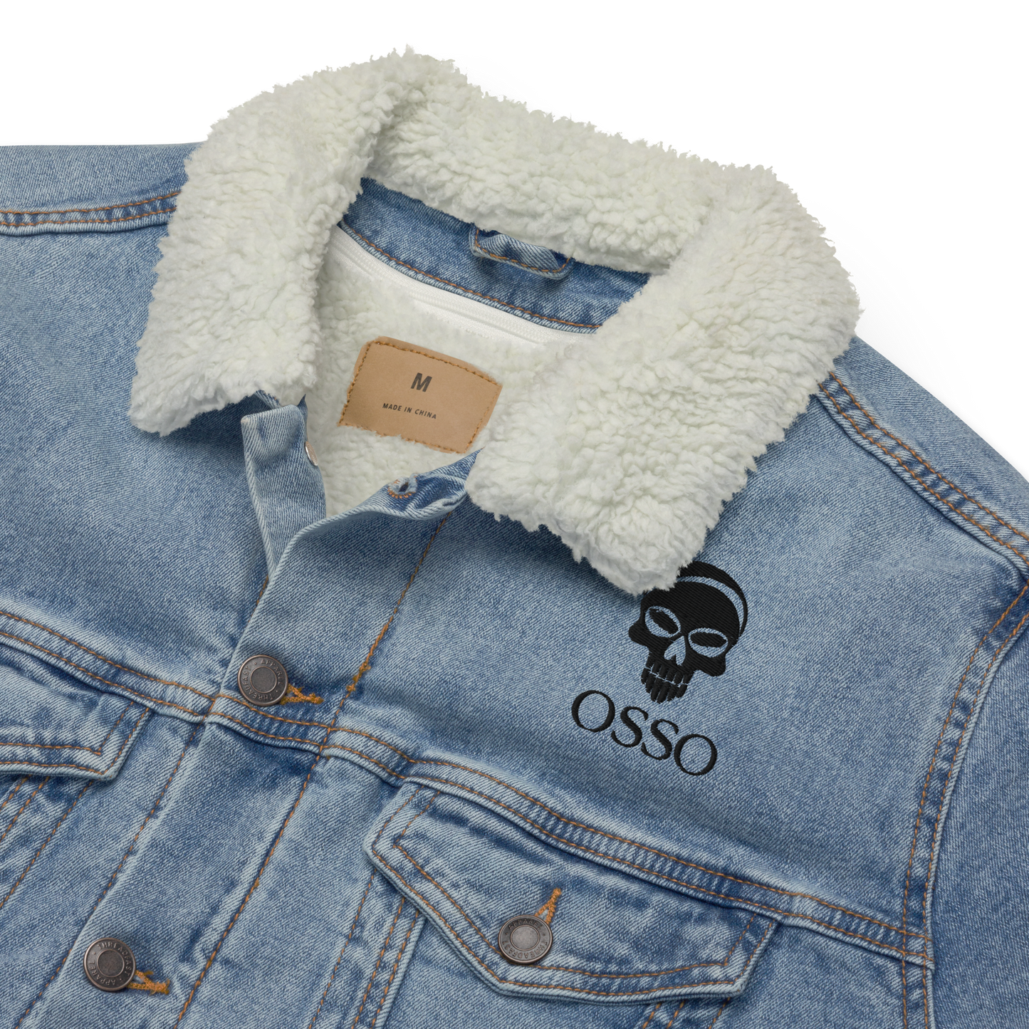 Chaqueta vaquera borreguillo OSSO unisex