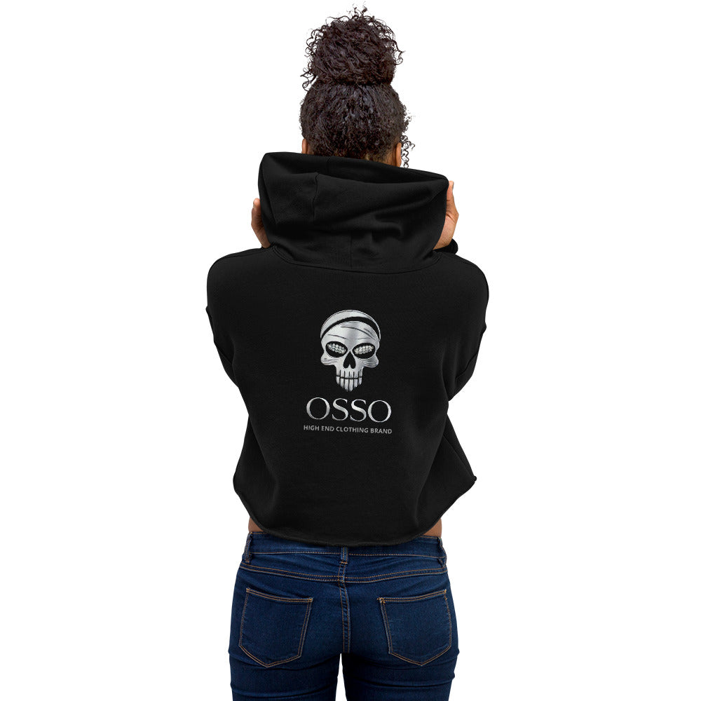 Sudadera mujer OSSO PR corta con capucha