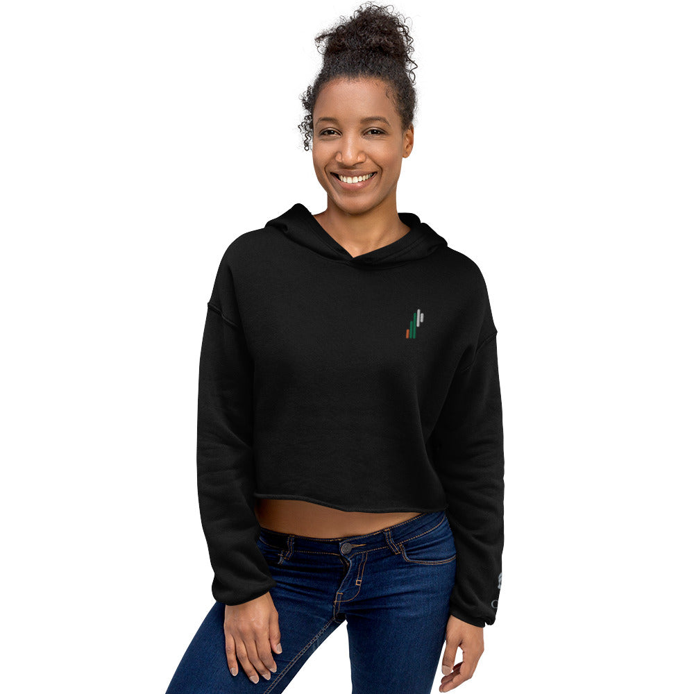 Sudadera mujer OSSO PR corta con capucha