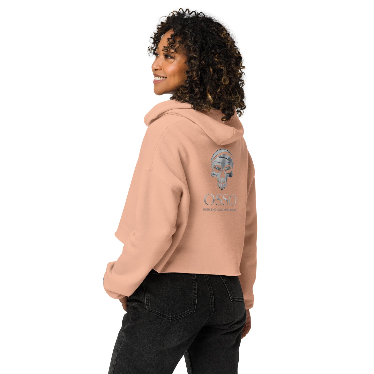 Sudadera mujer OSSO PR corta con capucha