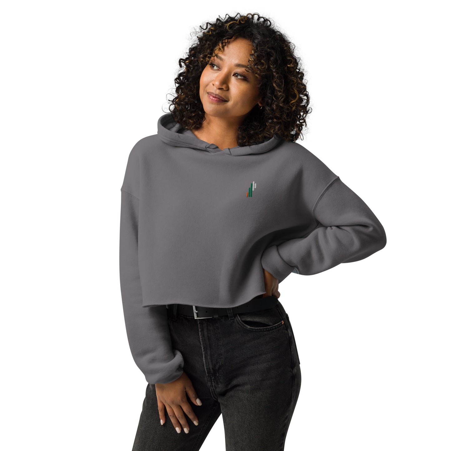 Sudadera mujer OSSO PR corta con capucha